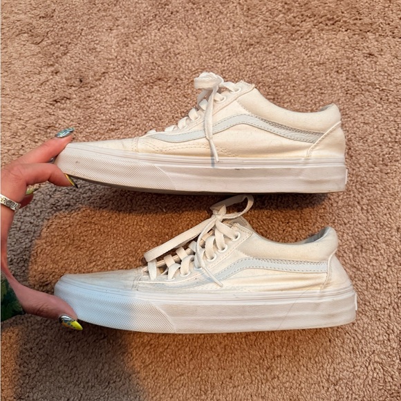 Vans Cream Sneakers - Picture 4 of 7